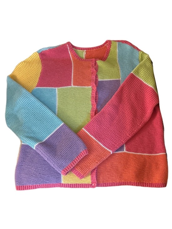 Unbranded Sweaters - Women's Unbranded Multicolor Patchwork Cardigan M